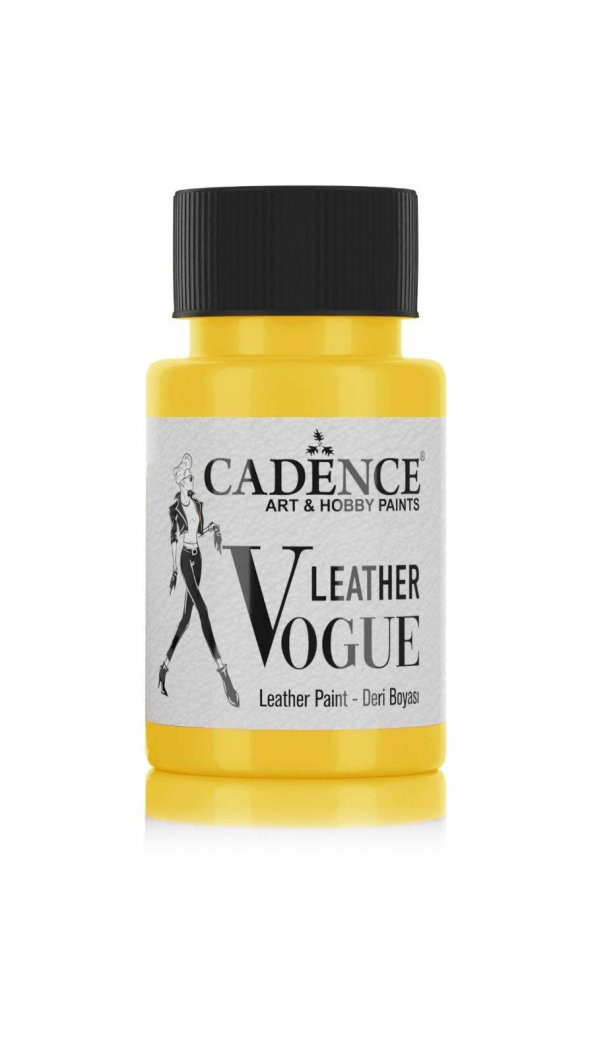 LEATHER VOGUE DERİ BOYASI LV-02 SARI 50 ML ürün görseli 1