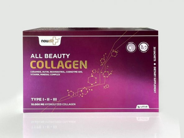 NOUPLUS ALL BEAUTY COLLAGEN 30 SAŞE - Resim 2