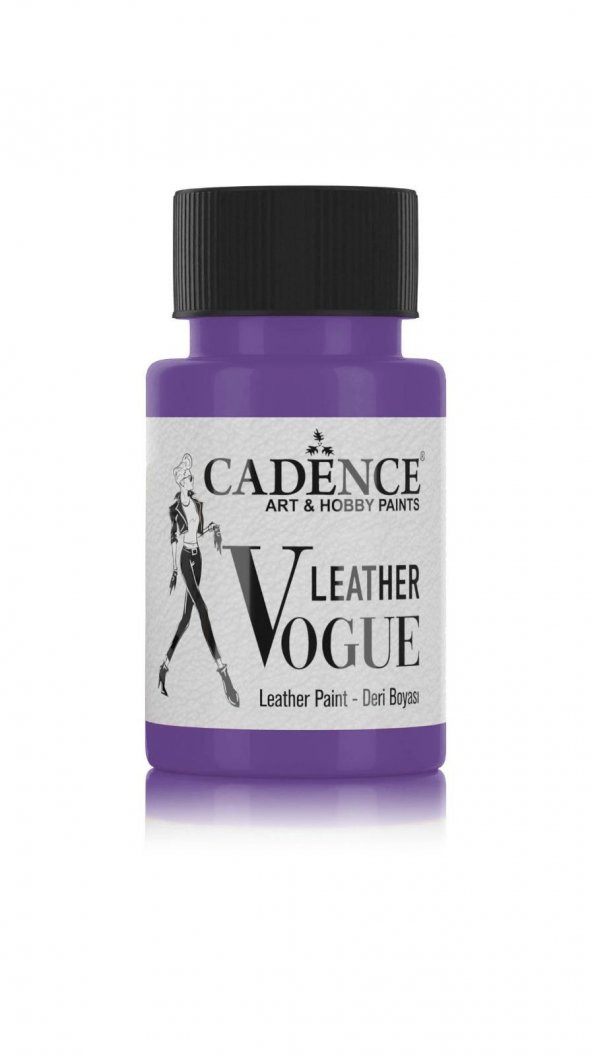 LEATHER VOGUE DERİ BOYASI LV-07 MOR 50 ML ürün görseli 1