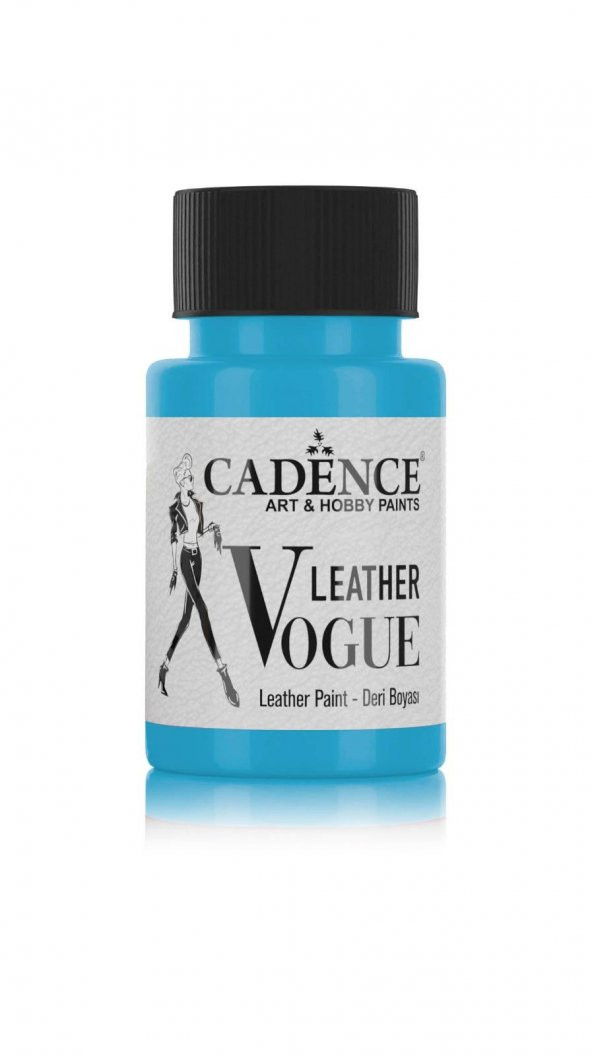 LEATHER VOGUE DERİ BOYASI LV-08 AÇIK TURKUAZ 50 ML ürün görseli 1