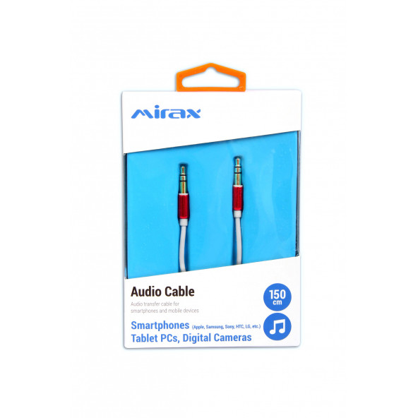 Mirax SAE-1130 3.5mm AUX Kablo 1.5m - Resim 2