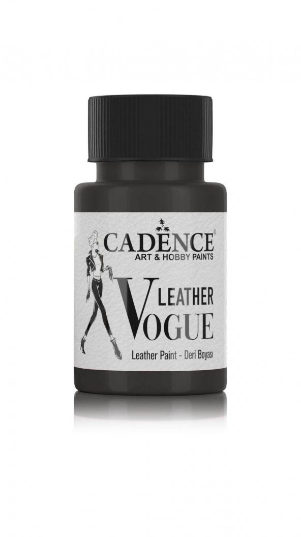 LEATHER VOGUE DERİ BOYASI LV-12 SİYAH 50 ML ürün görseli 1