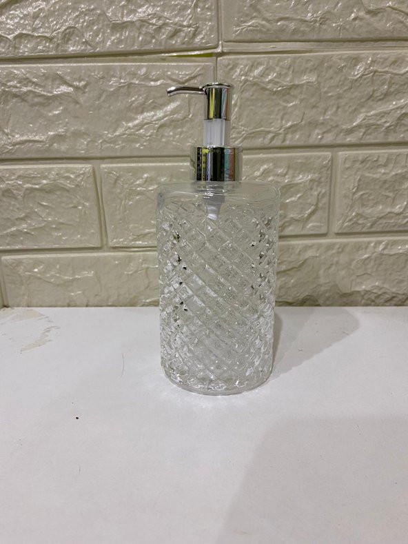 500 Ml Cam Sabunluk Cam Premium Sıvı Sabunluk ürün görseli 1