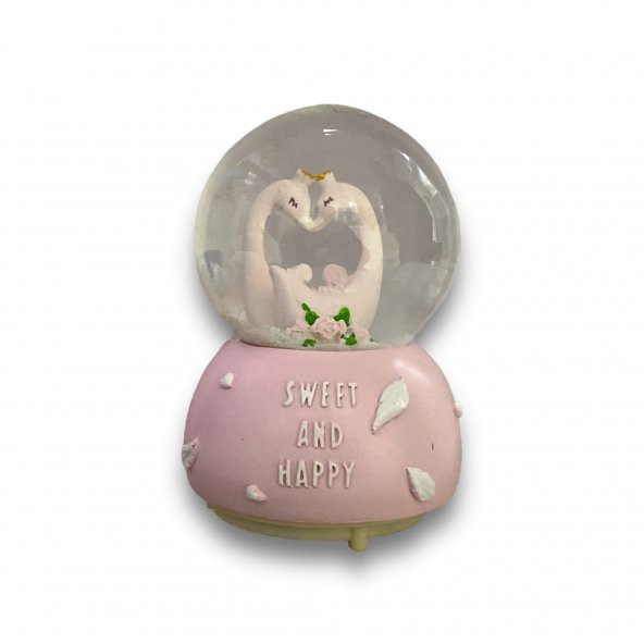 VTK Kar Küresi Vtk-2305-122 Sweet And Happy Müzikli ürün görseli 1