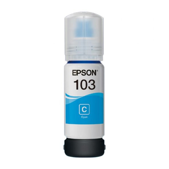 Epson Mürekkep Orj. T103 Cyan 65ml ürün görseli 1