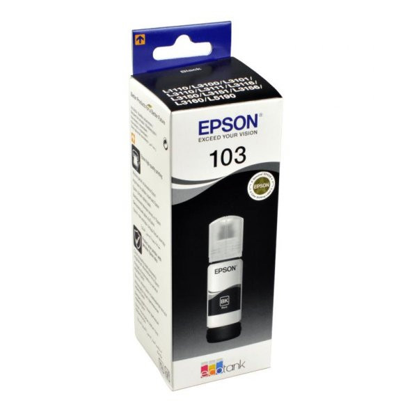 Epson Mürekkep Orj. T103 Black 65ml - Resim 2