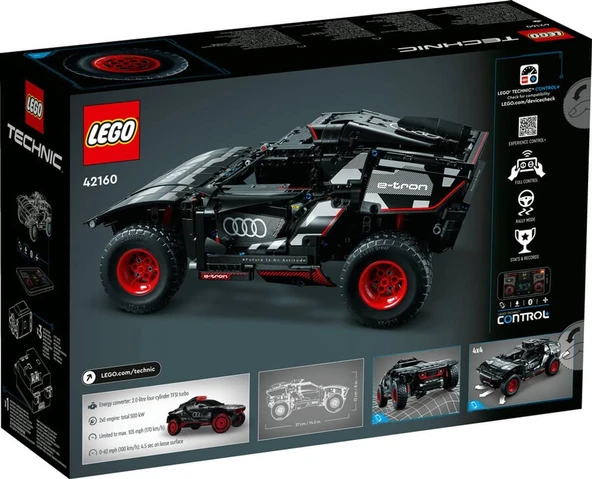 LEGO-42160 Technic Audi RS Q e-tron - Resim 7