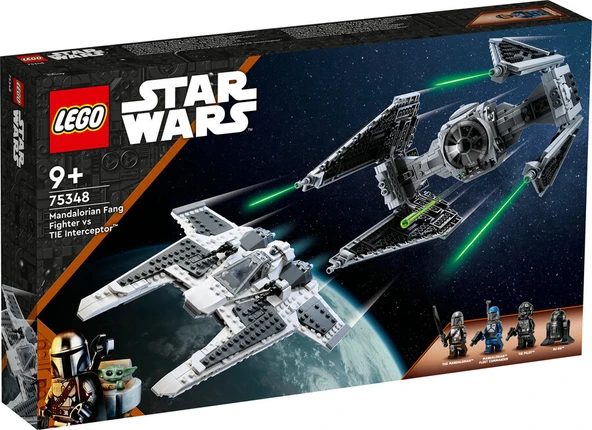 LEGO-75348 Star Wars™ Mandalorian Fang Fighter TIE Interceptor™'a Karşı ürün görseli 1