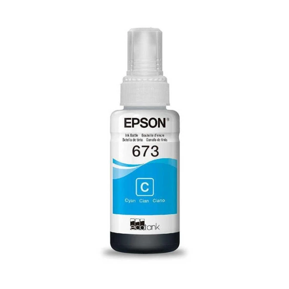 Epson Mürekkep Orj. T673 Cyan 70ml ürün görseli 1