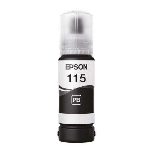 Epson 115 Mürekkep Orj. L8160, L8180 Pigment Black (BK) 70ml ürün görseli 1