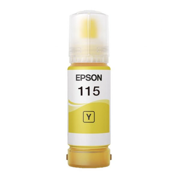 Epson 115 Mürekkep Orj. L8160, L8180 Yellow 70ml ürün görseli 1