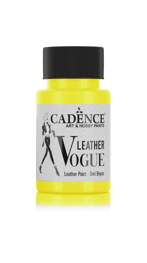 LEATHER VOGUE DERİ BOYASI LVF-01 FOSFORLU SARI 50ML ürün görseli 1