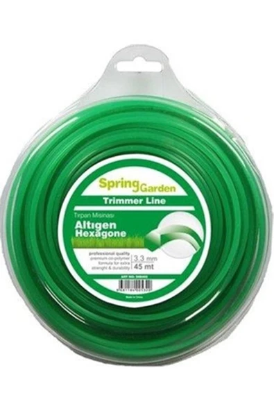 SPRING GARDEN Tırpan Misinası 3.3 Mm Altıgen 45 mt ürün görseli 1