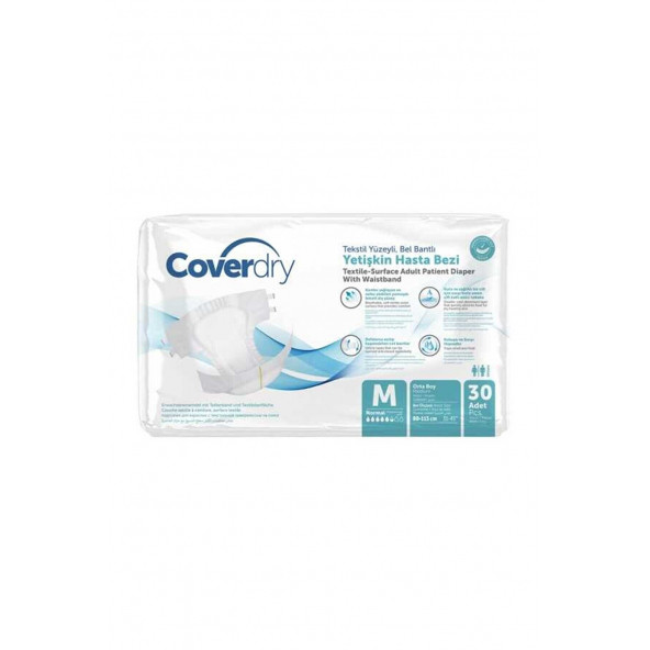COVERDRY  BELBANTLI MEDIUM 30 ADET ürün görseli 1