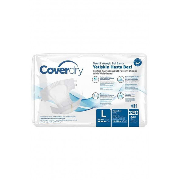 COVERDRY BELBANTLI LARGE 30 ADET ürün görseli 1