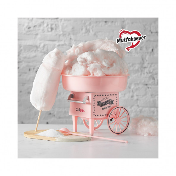 Cookplus Pembe Pamuk Şeker Makinesi ürün görseli 1