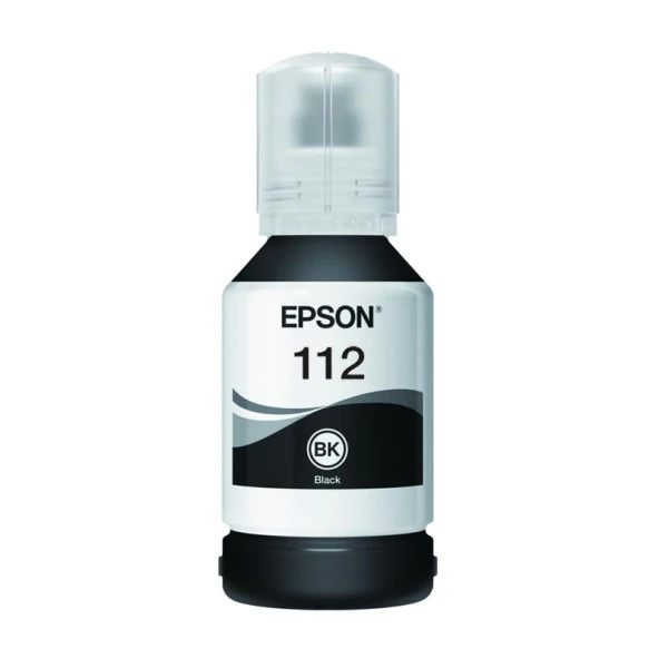 Epson Mürekkep Orj. T112 Black 127ml ürün görseli 1