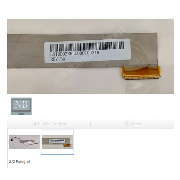 ACER 5235 5635 5635G 5635Z LCD DATA FLEX KABLO - Resim 2