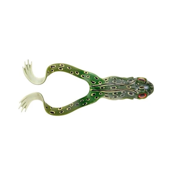 SPRO Iris The Frog 10cm Silikon Kurbağa Yem UV Natural Green ürün görseli 1