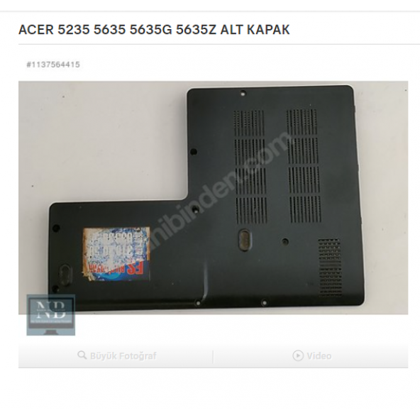 ACER 5235 5635 5635G 5635Z ALT KAPAK ürün görseli 1