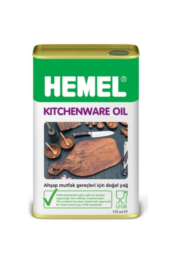 Hemel Kitchenware Oil - Mutfak Gereçleri Için Doğal Yağ - 0,175 ml ürün görseli 1
