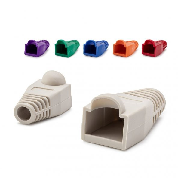 Hadron Hdx5019(4732) Jak Kapagı Plastık Rj45 Cat5/6 100lü Pk ürün görseli 1