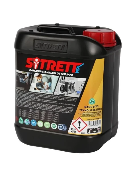 SİTRETT MX Profesyonel Çamaşır Makinesi Deterjanı Endüstriyel 5 Kg ürün görseli 1