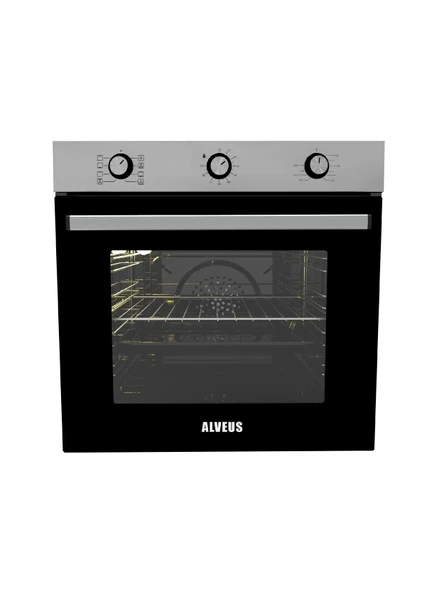 ALVEUS MFA 615 INOX  (TURBO+SOĞUTMA FAN) ANKASTRE FIRIN ürün görseli 1