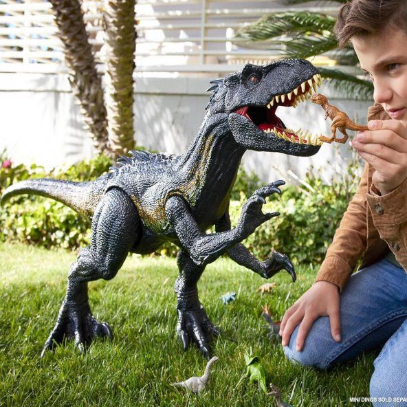 Jurassic World Devasa Indoraptor Figürü Dinozor Yiyen Büyük Dinozor Figürü HKY14 ürün görseli 1