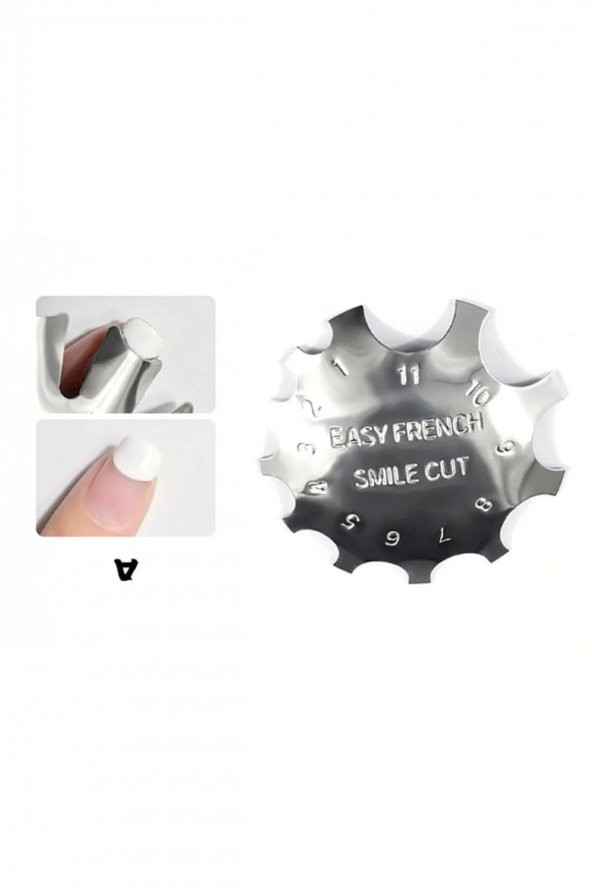 Fontenay Metal French Aparatı , Nail Art ve Manikür Aksesuarı , French Yapım Aparatı ürün görseli 1