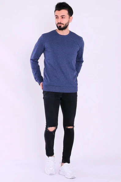 İndigo Basic Erkek 2 iplik Sweatshirt - Resim 2