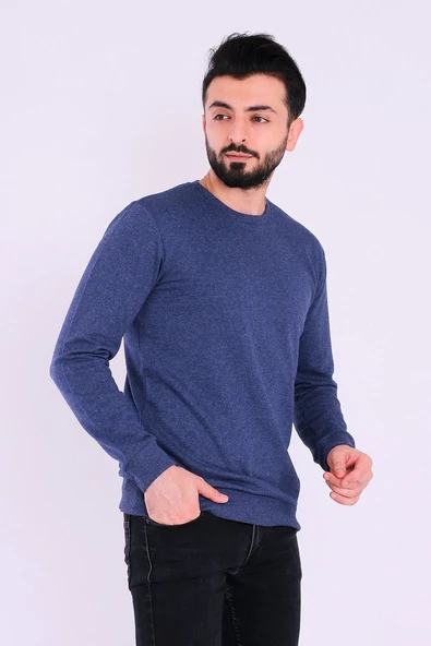 İndigo Basic Erkek 2 iplik Sweatshirt - Resim 4
