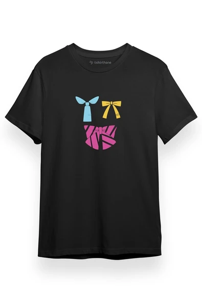 Love Live Anime Schools Minimal Siyah Kısa kol Erkek Tshirt ürün görseli 1