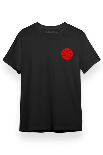 Hunter x Hunter Anime Gon Badge 405 Siyah Kısa kol Erkek Tshirt ürün görseli 1