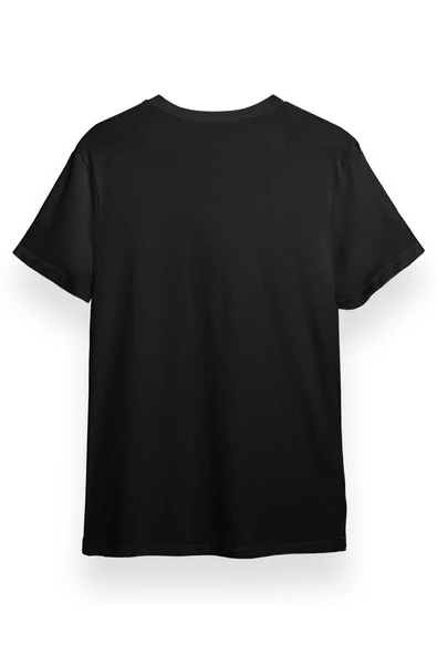 Boogiepop Phantom Chibi Siyah Kısa kol Erkek Tshirt - Resim 2