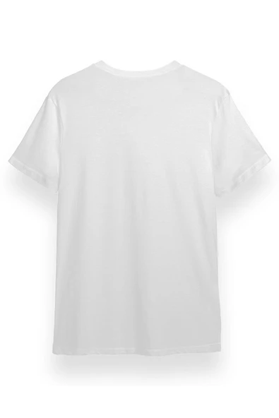 Cowbow Bebop Anime Space Cowbow Let's Jam Amblem Beyaz Kısa kol Erkek Tshirt ürün görseli 1