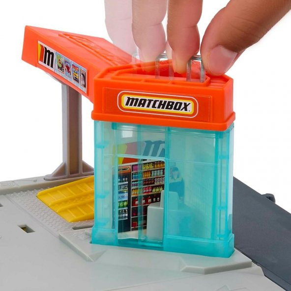 Matchbox Aksiyon Sürücüleri Süper Oto Yıkama Oyun Seti HNJ54 ürün görseli 1