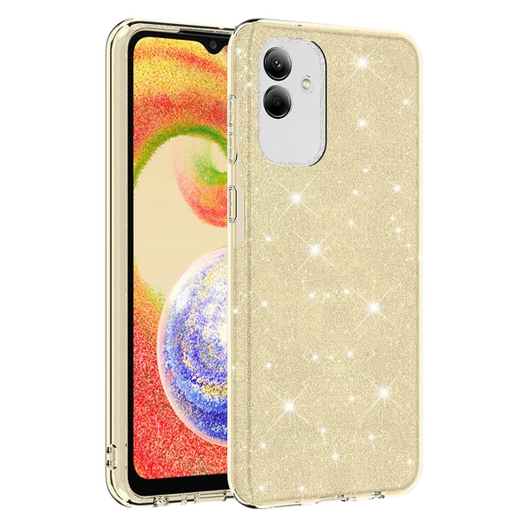 Samsung Galaxy A04 Shining Silikon Kılıf - Resim 6
