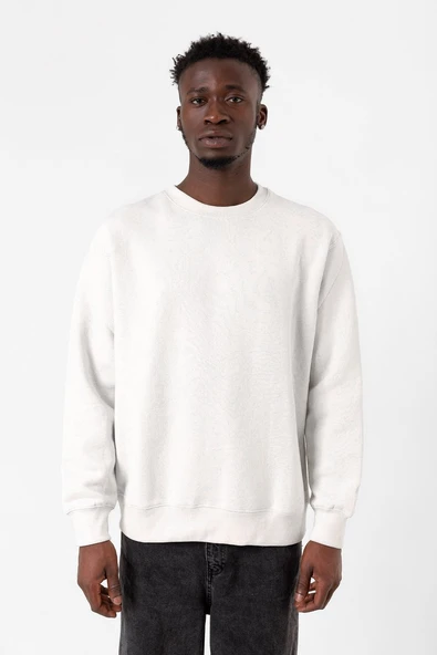 Beyaz Erkek 2ip Sweatshirt ürün görseli 1