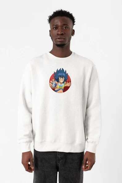 Beyblade Laban Vanot With Leopard Beyaz Erkek 2ip Sweatshirt ürün görseli 1