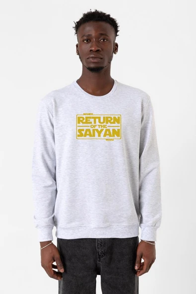Dragon Ball Z Anime Namek Wars Karmelanj Erkek 2ip Sweatshirt ürün görseli 1