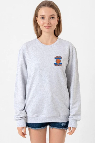 Dubious Handles Logo Grimelanj Kadın 2ip Sweatshirt ürün görseli 1