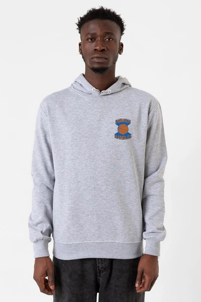 Dubious Handles Logo Grimelanj Erkek Kapşonlu 3ip Sweatshirt ürün görseli 1