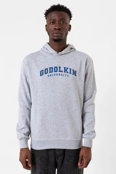 Gen V Godolkin University Letter Grimelanj Erkek Kapşonlu 3ip Sweatshirt ürün görseli 1