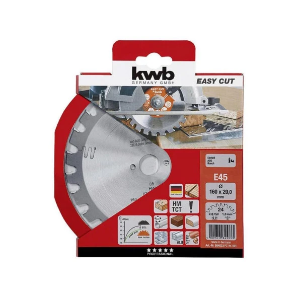 Kwb Daire Testere 160X20 24 Diş - Resim 2