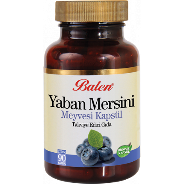 Balen Yaban Mersini Meyvesi 375 mg 90 kapsül ürün görseli 1