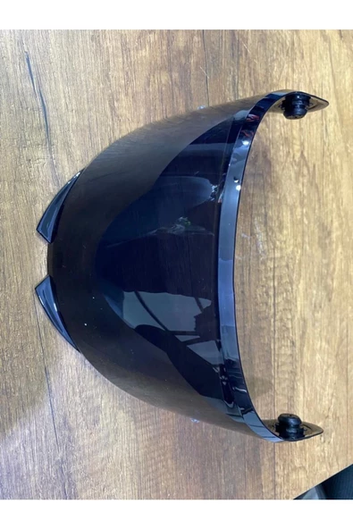 Kask Camı Mt V-28 Siyah (SMOKED) Thunder 4 - Resim 3