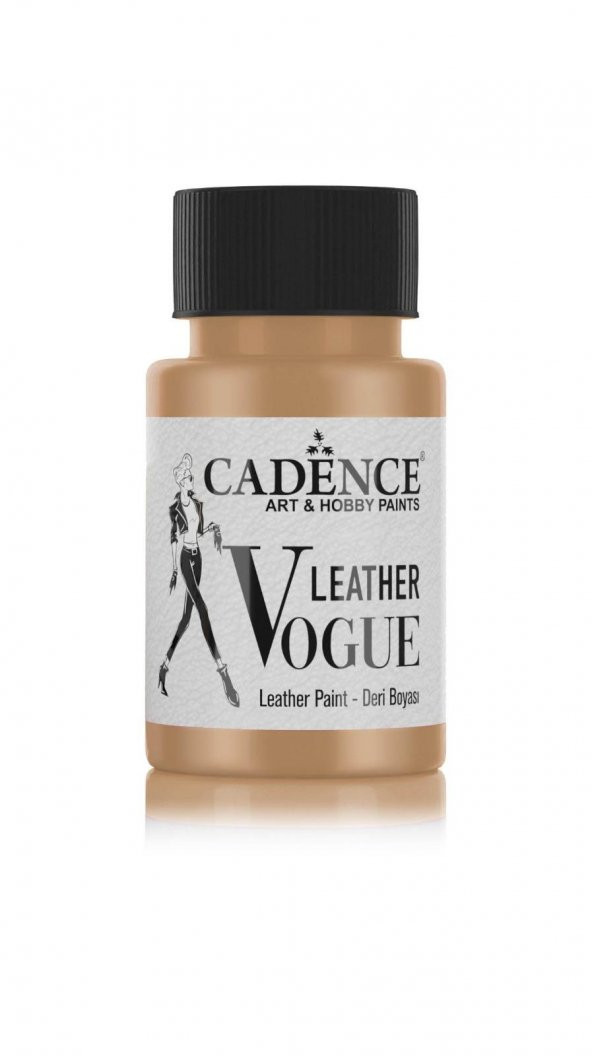 LEATHER VOGUE DERİ BOYASI METALİK LVM-03 ANTİK ALTIN 50 ML ürün görseli 1