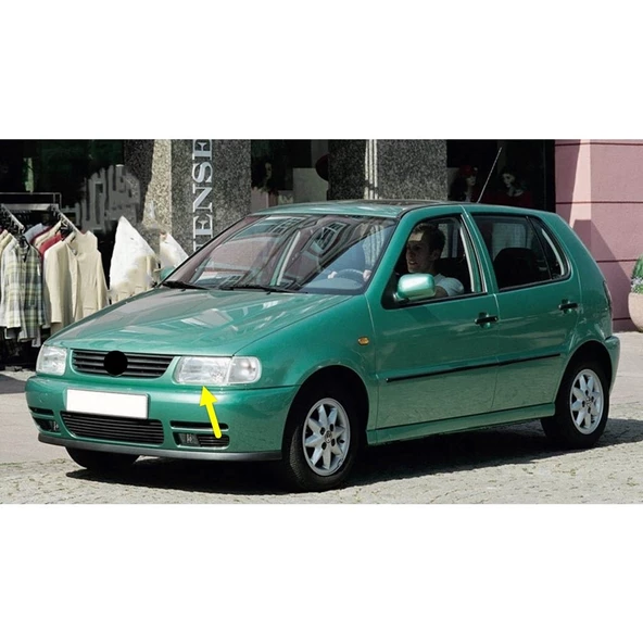 VW Polo HB Hatchback 1994-1999 Ön Sol Far Manuel Ayar 6N1941015 ürün görseli 1
