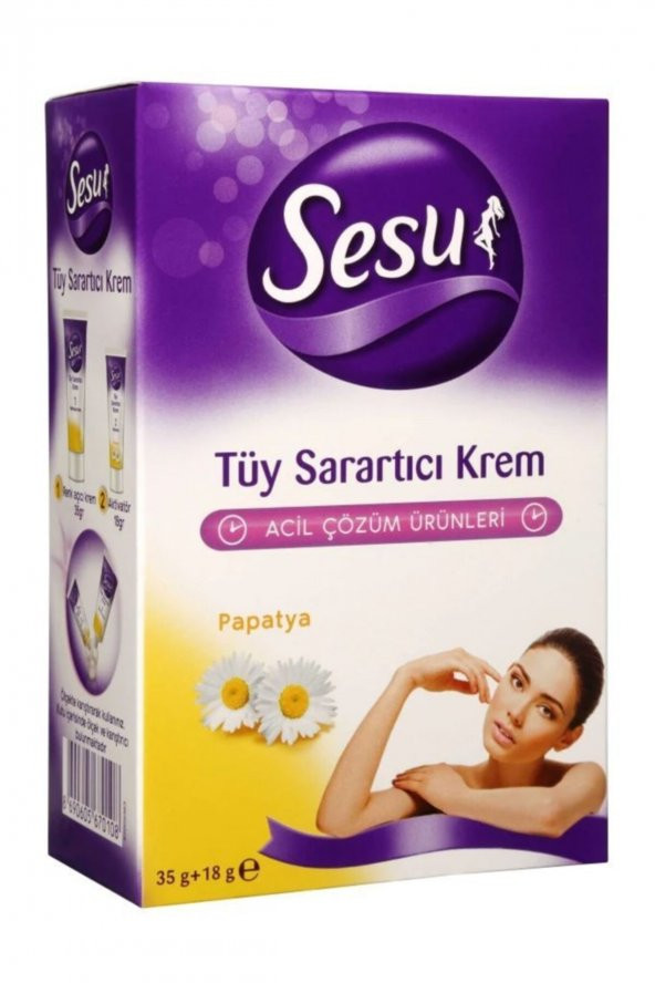 Tüy Sarartıcı Krem 35 gr + 18 gr ürün görseli 1